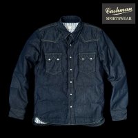 CUSHMAN(クッシュマン）8oz DENIM DOWN SHRTS　デニムダウンシャツジャケット