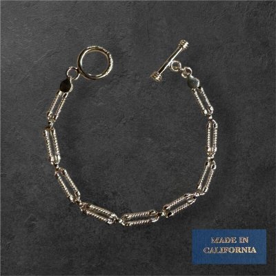 画像1: MADE IN CALIFORNIA  シルバーブレスレット Vun Nuys　　MADE IN U.S.A.