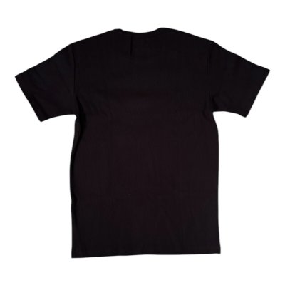 画像2: HIGHWAY NINE　ハイウェイナイン　C-NECK RIB　S/S　Tee　BLACK