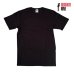 画像1: HIGHWAY NINE　ハイウェイナイン　C-NECK RIB　S/S　Tee　BLACK (1)