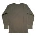 画像2: STUDO D' ARTISAN　 ステュディオ.ダ.ルチザン　HEAVY THERMAL CREW  L/S T-SHIRT  BLUE (2)