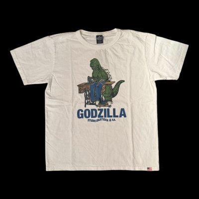 画像2: STUDO D' ARTISAN　 ステュディオ.ダ.ルチザン　GODZILLA  ゴジラコラボプリントTEE