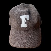 FULL COUNT フルカウント　6PANEL TWEED F BASEBALL CAP　Brown