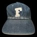 画像2: FULL COUNT フルカウント　6PANEL DENIM F BASEBALL CAP　VINTAGE WASH (2)