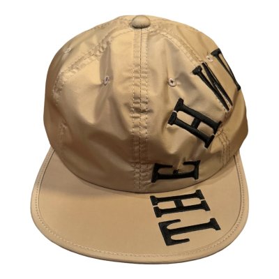 画像2: THE H.W.DOG&CO BIG LOGO SKATE CAP   Beige    Black