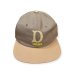 画像10: THE H.W.DOG&CO TWO TONE BASE BALL CAP    Black/White  White/Navy Gray/Beige