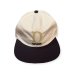 画像6: THE H.W.DOG&CO TWO TONE BASE BALL CAP    Black/White  White/Navy Gray/Beige