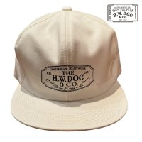 THE H.W.DOG&CO TRUCKER CAP WHITE