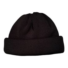 他の写真1: THE H.W.DOG&CO 3ROLL KNIT CAP  BLACK  ORANGE BROWN