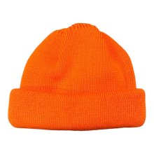 他の写真2: THE H.W.DOG&CO 3ROLL KNIT CAP  BLACK  ORANGE BROWN