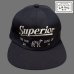 画像1: THE H.W.DOG&CO SUPERIOR LOGO BASEBALL CAP NAVY ネイビー (1)