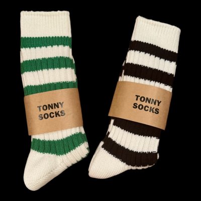 画像1:  TONNY Socks　ボーダーソックス