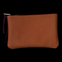 他の写真2: ITUAIS(イトゥアイス）qualquer coisa pouch  コケコイザポーチ　　Taurillon Lagun (トリオンラグーン）２トーンカラー