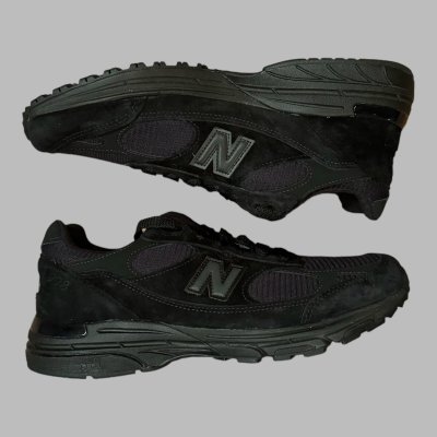 画像1: Nwe Balance 993 Triple Black　MADE IN U.S.A.　