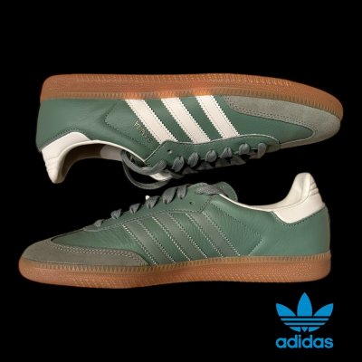 画像1: adidas  SAMBA OGW    SILVER GREEN  CHALK WHITE