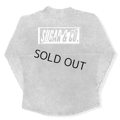 画像1: Sugar & Co. Bleach Drop Sweat シュガーアンドカンパニー 硫化染 ドロップスウェット 