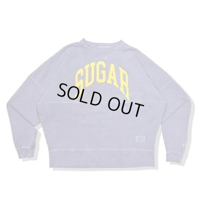 画像1: Sugar & Co. BOX  Sweat シュガーアンドカンパニーボックス スウェット　アーチロゴ  F.PURPLE