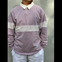 他の写真3: Sugar&Co シュガーアンドコー　drop rugby shirts ドロップラガーシャツ　PURPLE