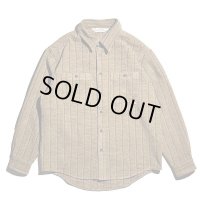 Sugar&Co   (シュガーアンドコー）Moleskin Stripe drop shirt