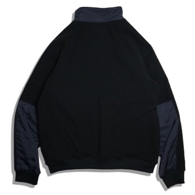 画像2: Sugar & Co.  シュガーアンドカンパニー storm fleece snap jacket  　ＢＬＡＣＫ　ブラック