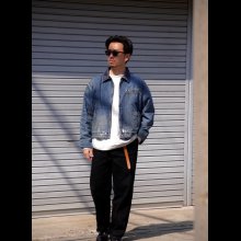 他の写真1: Sugar&Co   (シュガーアンドコー）Denim Windproof Jacket  (worker's  wash)