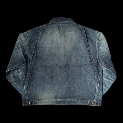 画像2: Sugar&Co   (シュガーアンドコー）Denim Windproof Jacket  (worker's  wash)