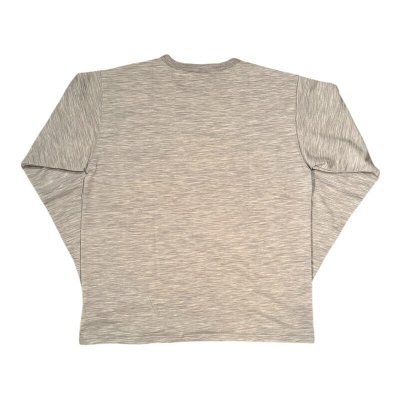 画像2: MOSSIR モシール   Den　ロングスリーブポケットTEE 　LIGHT GRAY