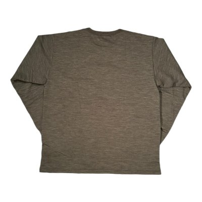 画像2: MOSSIR モシール   Den　ロングスリーブポケットTEE  CHARCOAL