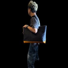 他の写真3: CUSHMAN クッシュマン　RIVERSIBLE TOTE BAG　LARGE　　１４oz DENIM