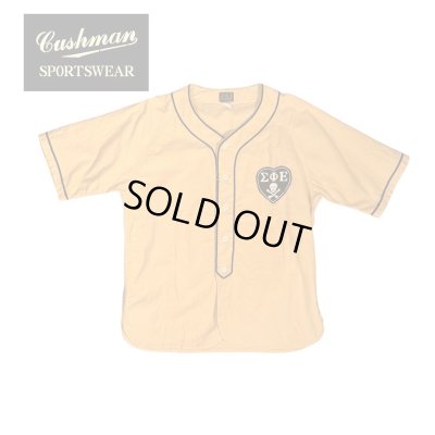 画像1: ＣＵＳＨＭＡＮ　クッシュマン　BASEBALL SHIRTS  