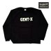 画像1: CUSHMAN  クッシュマンCOTTN GENT-X　L/S　TEE　ブラック (1)