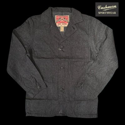 画像1: CUSHMAN(クッシュマン）BLACK CHAMBRAY COVER ALL