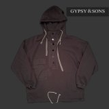 GYPSY＆SONS　80 HIMALAYA HOODIE　BLACK　ブラック