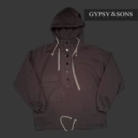 GYPSY＆SONS　80 HIMALAYA HOODIE　BLACK　ブラック