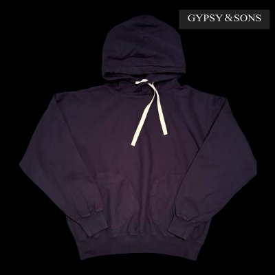 画像1: GYPSY & SONS ジプシーアンドサンズ　80 SWEAT HOODIE NAVY