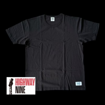 画像1: HIGHWAY NINE　ハイウェイナイン　C-NECK 20/TENJIKU S/S TEE　ＢＬＡＣＫ　ブラック