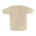 画像2: HIGHWAY NINE　ハイウェイナイン　HENRY-NECK ハニカムサーマルS/S　Tee　NATURAL　ナチュラル (2)