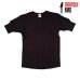 画像1: HIGHWAY NINE　ハイウェイナイン　C-NECK ハニカムサーマルS/S　Tee　BLACK ブラック (1)