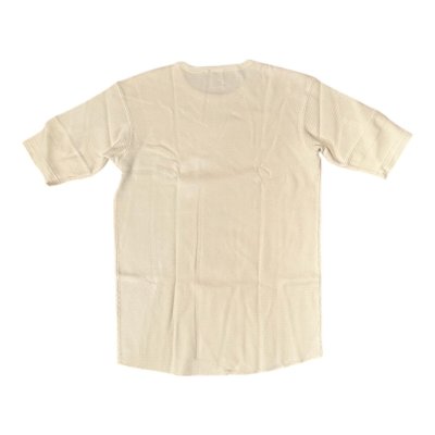 画像2: HIGHWAY NINE　ハイウェイナイン　C-NECK ハニカムサーマルS/S　Tee　NATURAL　ナチュラル