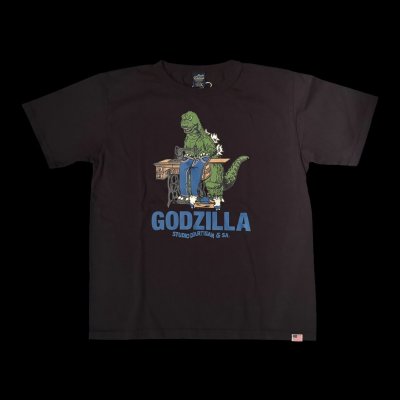 画像2: STUDO D' ARTISAN　 ステュディオ.ダ.ルチザン　GODZILLA  ゴジラコラボプリントTEE