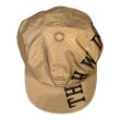 画像5: THE H.W.DOG&CO BIG LOGO SKATE CAP   Beige    Black (5)