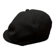 画像2: THE H.W.DOG&CO WOOL NEWSPAPER CAP ウールニュースペーパーキャップ　　BLACK (2)