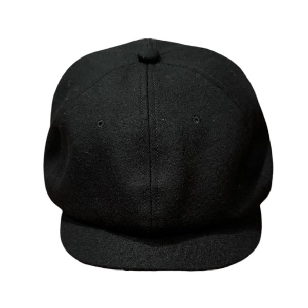 画像1: THE H.W.DOG&CO WOOL NEWSPAPER CAP ウールニュースペーパーキャップ　　BLACK (1)