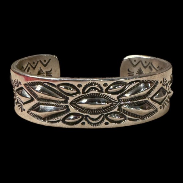 画像1: INDIANJEWELRY　NAVAJO　Ray Adakai　バングル (1)