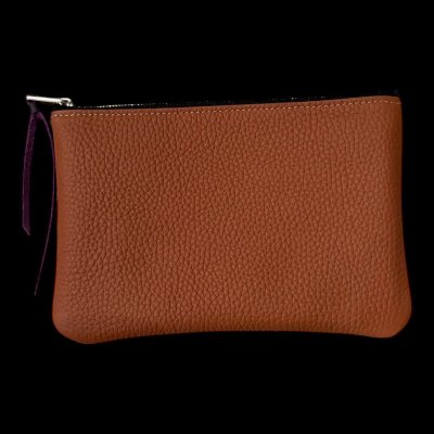 画像2: ITUAIS(イトゥアイス）qualquer coisa pouch  コケコイザポーチ　　Taurillon Lagun (トリオンラグーン）２トーンカラー