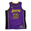 画像2: LAKERS　ロサンゼルス　レイカーズ　ステートメントエデュション　レブロン・ジェームズ　ユニフォーム (2)