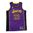 画像2: LAKERS　ロサンゼルス　レイカーズ　ステートメントエデュション　レブロン・ジェームズ　ユニフォーム　L (2)