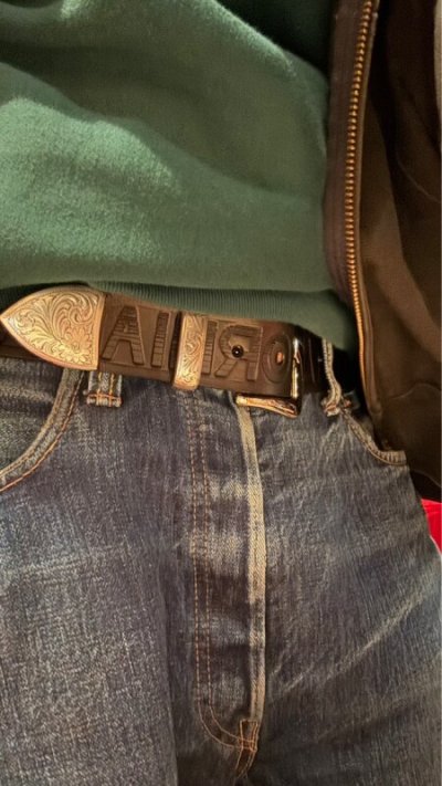 画像3: MADE IN U.S.A. SERGIO LEATHER  BELT  アメリカ製　セルジオレザーベルト