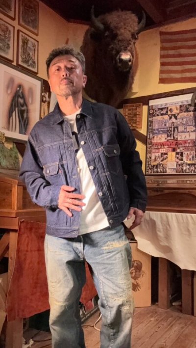 画像2: JELADO   ５５DENIM  JACKET  406XX　　XL