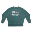 画像1: Sugar & Co. BOX  Sweat シュガーアンドカンパニーボックス スウェット　オーマイシュガー　グリーン  (1)